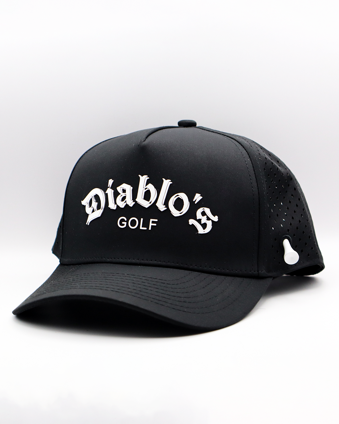 Diablo's Golf Black Snapback Hat