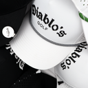 Diablo's Golf White Snapback Hat