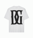 White Monogram Tee