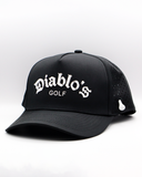 Diablo's Golf Black Snapback Hat