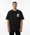 Black Monogram Tee