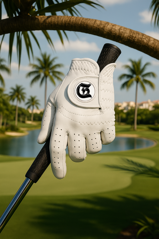 Diablo's Golf Sunday Glove - White